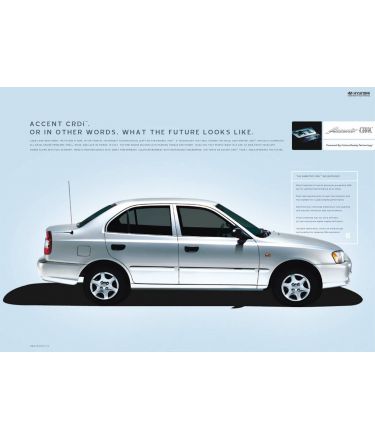 Hyundai Accent Silver Campaign