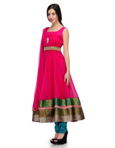 Aujjessa_Tasveer_739_03_ANARKALI_Silver_Green 2