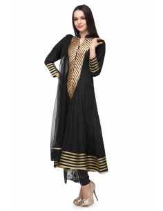 Aujjessa_Tasveer_766_01_ANARKALI_Black_Golden 2