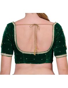 Fabroop_Tasveer_851_118_Green_Gold_White_Half_Sleeve 2