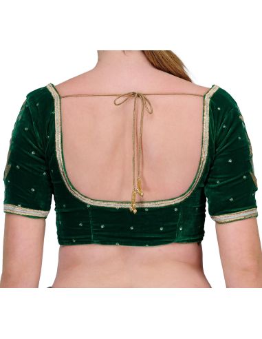 Fabroop_Tasveer_851_118_Green_Gold_White_Half_Sleeve