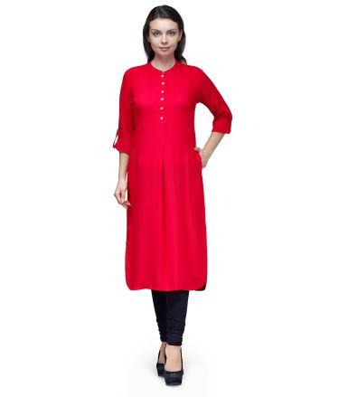 CnM_Tasveer_3087_37_KURTI_RED