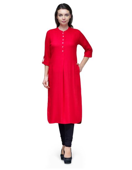 CnM_Tasveer_3087_37_KURTI_RED