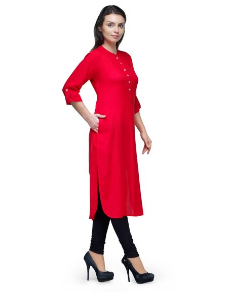 CnM_Tasveer_3087_37_KURTI_RED