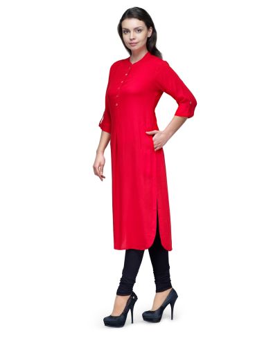 CnM_Tasveer_3087_37_KURTI_RED