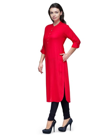CnM_Tasveer_3087_37_KURTI_RED