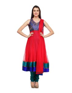 Aujjessa_Tasveer_Anarkali_Blue_Red 2