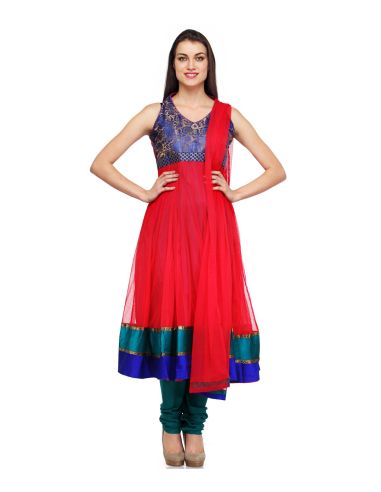 Aujjessa_Tasveer_Anarkali_Blue_Red