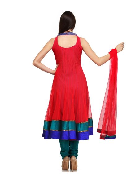 Aujjessa_Tasveer_Anarkali_Blue_Red