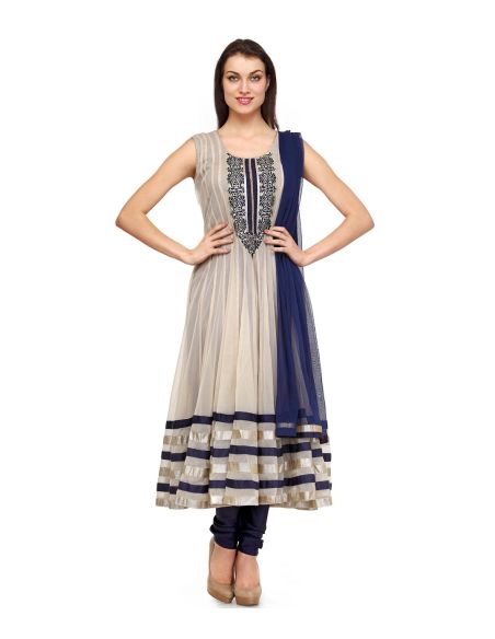 Aujjessa_Tasveer_Anarkali_CreamBlue