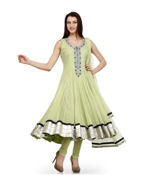 Aujjessa_Tasveer_Anarkali_Green