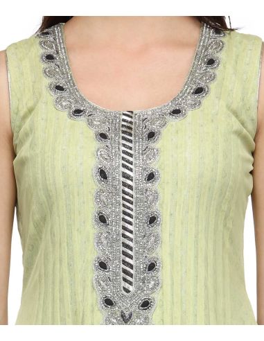 Aujjessa_Tasveer_Anarkali_Green