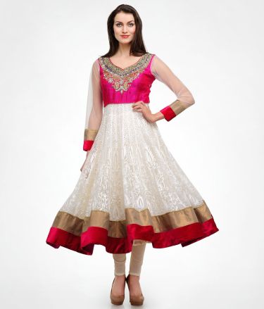 Aujjessa_Tasveer_Kurti_White_Red