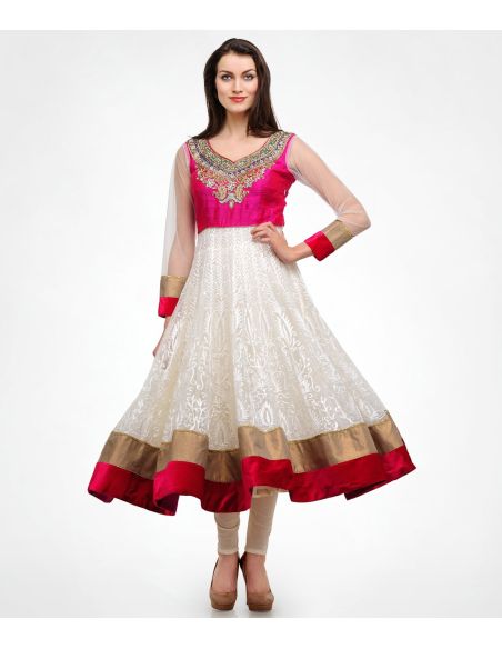 Aujjessa_Tasveer_Kurti_White_Red