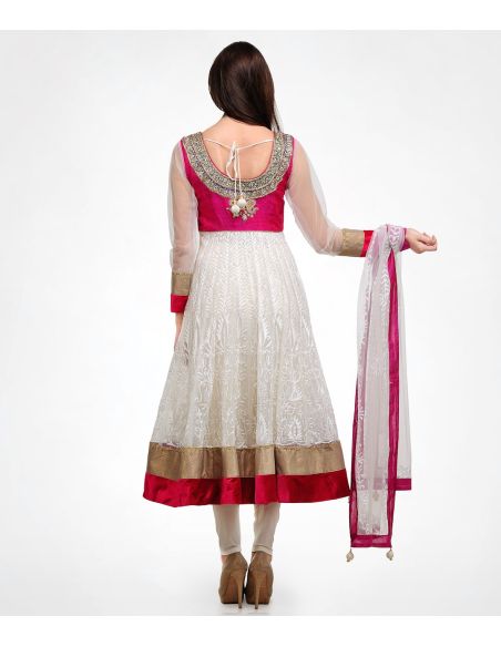 Aujjessa_Tasveer_Kurti_White_Red