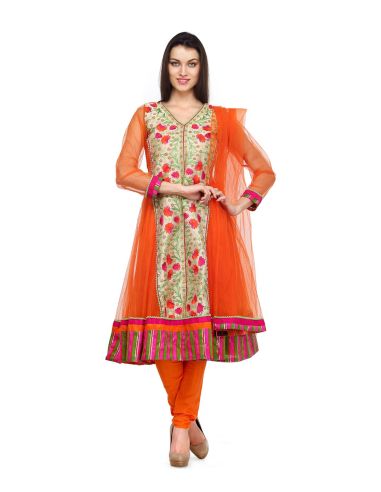 Aujjessa_Tasveer_Anarkali_Orange_Green