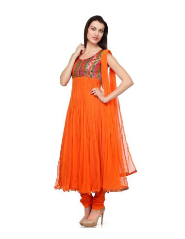 Aujjessa_Tasveer_Anarkali_Orange_