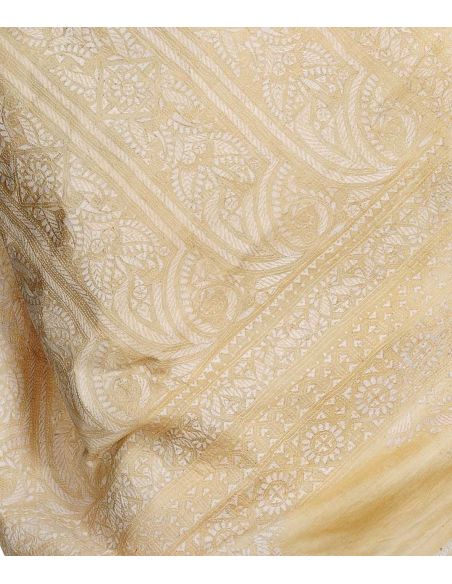 Tasveer Saree_CreamWhite 