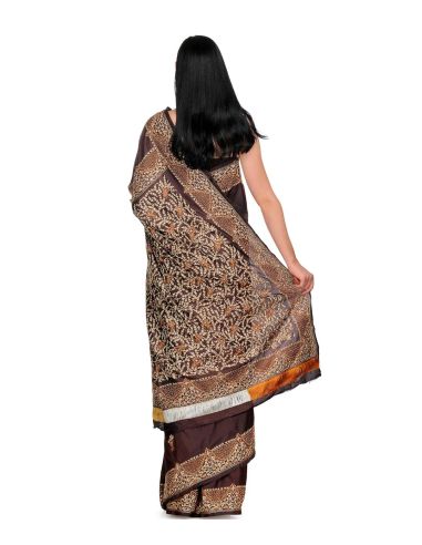 Tasveer Saree_Brown 