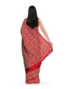 Tasveer Saree_Maroon  2
