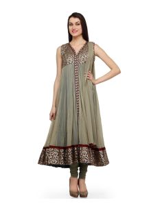 Aujjessa Tasveer_Anarkali_Golden_Work  2