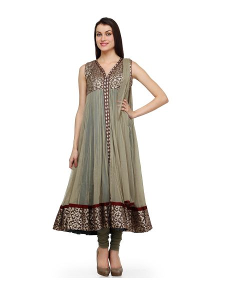 Aujjessa Tasveer_Anarkali_Golden_Work 