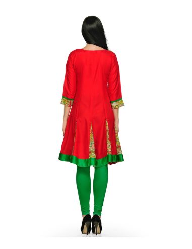Aujjessa_Tasveer_Kurti_Red