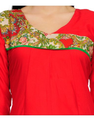 Aujjessa_Tasveer_Kurti_Red