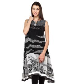 Aujjessa_Tasveer_Kurti_Black_White  2