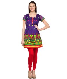 Aujjessa_Tasveer_Kurti_Blue_Green 2