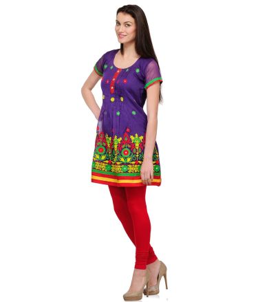 Aujjessa_Tasveer_Kurti_Blue_Green
