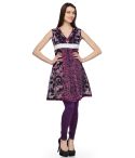 Aujjessa_Tasveer_Kurti_Purple_White