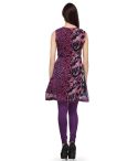 Aujjessa_Tasveer_Kurti_Purple_White