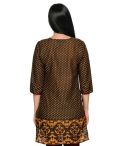 Aujjessa_Tasveer_Kurti_Dark_Brown
