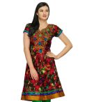 Aujjessa_Tasveer_Kurti_Maroon_Green