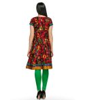 Aujjessa_Tasveer_Kurti_Maroon_Green