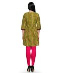 Aujjessa_Tasveer_Kurti_Yellow_Pink 