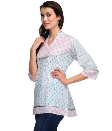 Fuchsia Design_Tasveer_586_04 KURTI_WHITE_T354