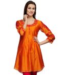 Fuchsia Design_Tasveer_586_23 KURTI_ ORANGE