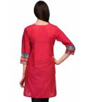 Fuchsia Design_Tasveer_586_06 KURTI_MAROON